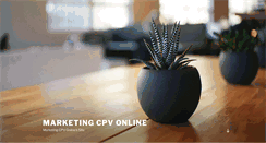 Desktop Screenshot of marketingcpvonline.com